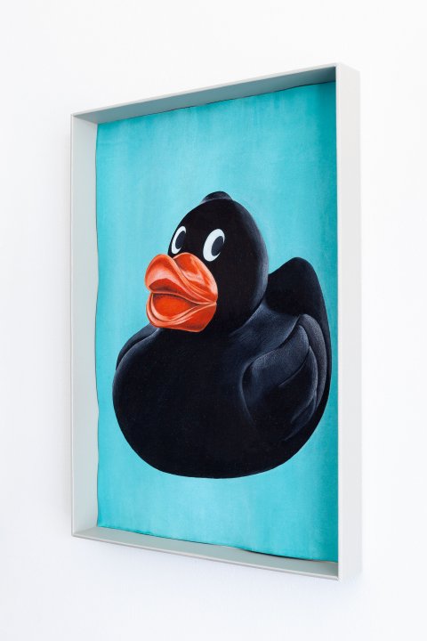 <em>Untitled</em>, 2019, Wax crayon and colored pencil on paper, 42 x 59 cm _MG_7172_web